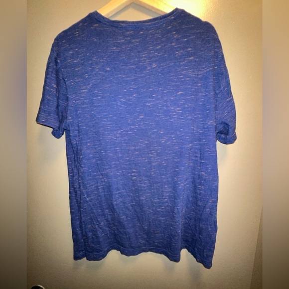 Banana Republic soft wear blue and pink marled tshirt - Picture 3 of 4